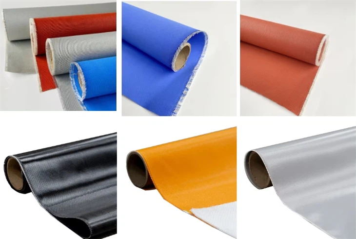 Silicone RUBBER COATED FIBER GLASS FABRIC